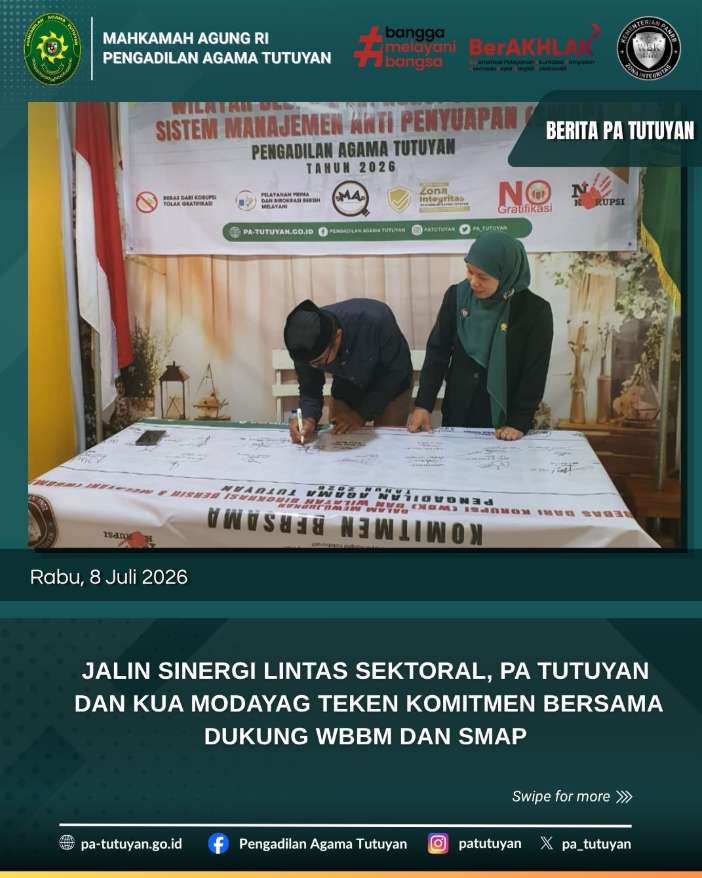 0807 jalin sinergi KUA Modayag