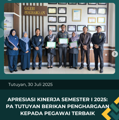 PENGHARGAAN KARYAWAN TERBAIK