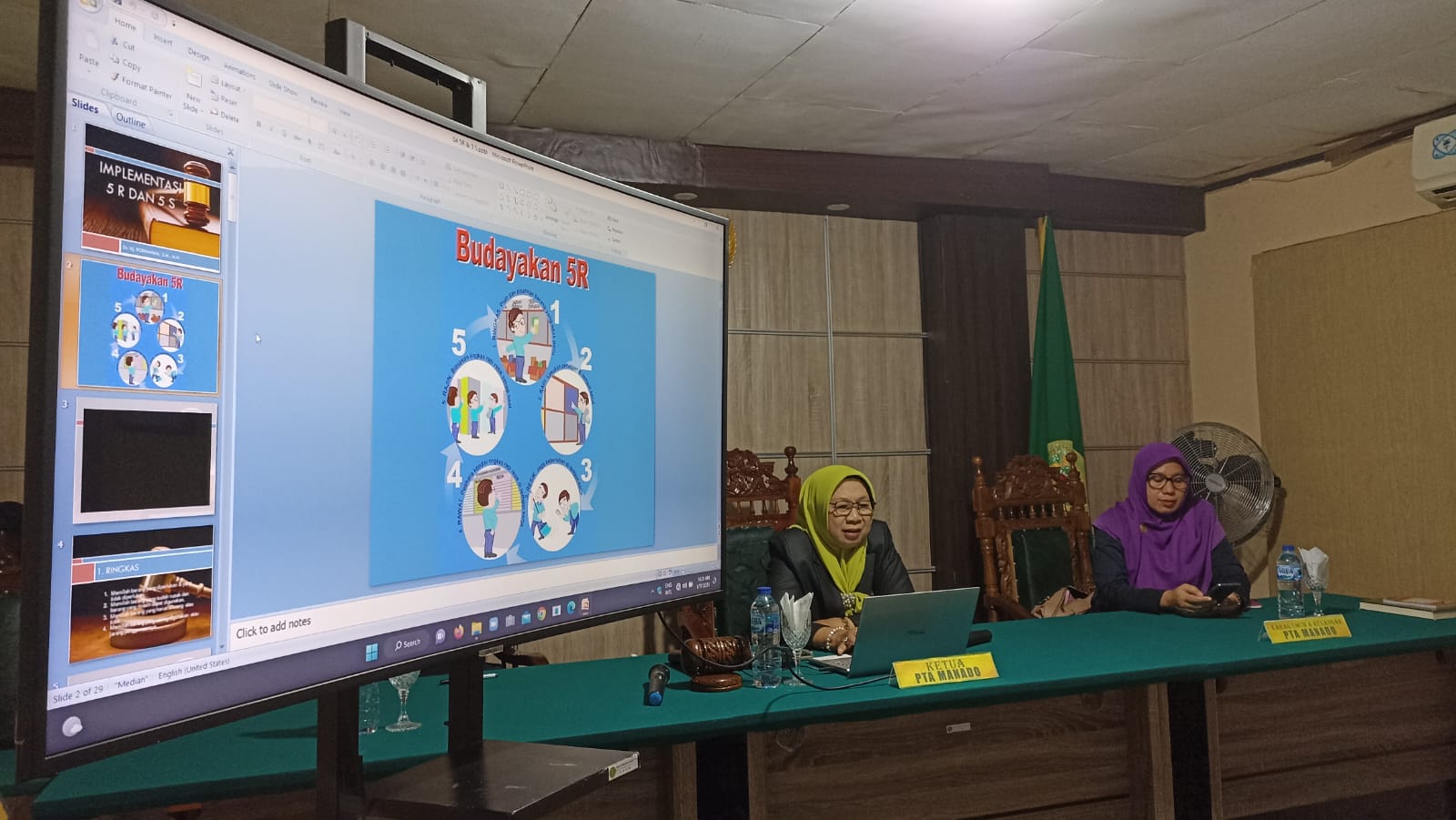 Foto Pembinaan KPTA MANADO dan Pengecekan Gedung 5