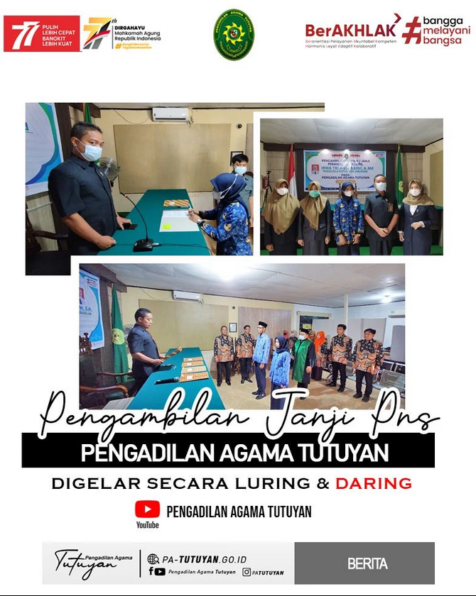 pengambilan janji pns