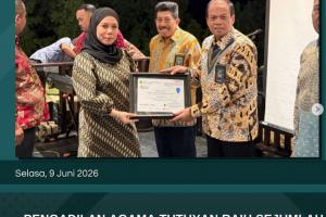 PA TUTUYAN BORONG TIGA PENGHARGAAN DALAM PENILAIAN KINERJA TRIWULAN II TAHUN 2026 PTA MANADO