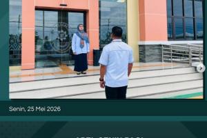 Bangun Semangat Awal Pekan, PA Tutuyan Gelar Apel Pagi Penuh Komitmen Pelayanan