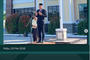 Pengadilan Agama Tutuyan Gelar Upacara Hari Kebangkitan Nasional