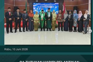 PA Tutuyan Hadiri Pelantikan Ketua PA Bitung di PTA Manado
