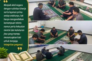 Program Rutin CAHAYA PA Tutuyan Perkuat Integritas Aparatur Melalui Pembinaan Spiritual